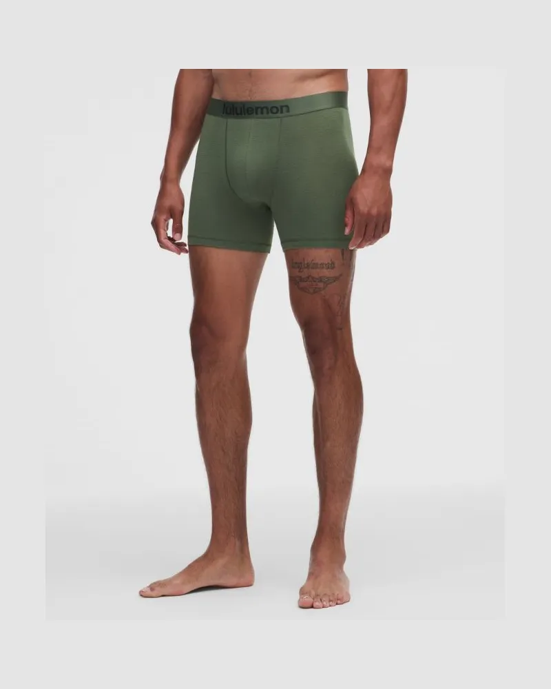 LULULEMON Always In Motion -Boxershorts für Männer – 13 cm – Größe in Sassy Sage Sassy