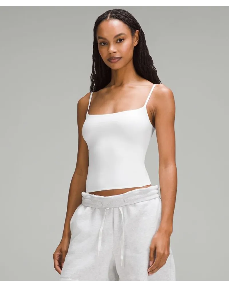 LULULEMON Wundermost Tanktop aus Nulu mit Spaghettiträgern White