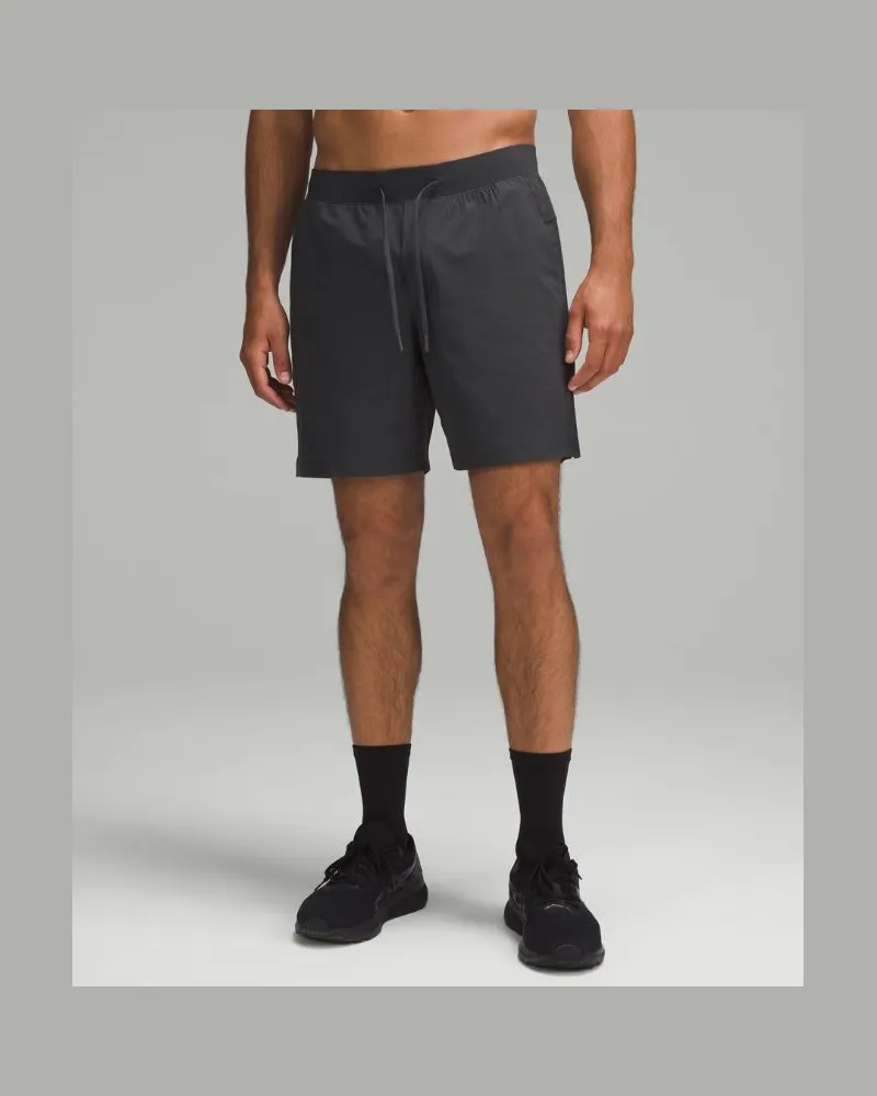 LULULEMON Zeroed In Shorts ohne Liner für Männer – 18 cm – Größe in Graphite Grey Graphite