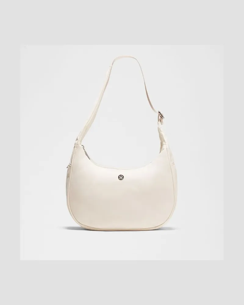 LULULEMON Minischultertasche Größe in Light Ivory Light
