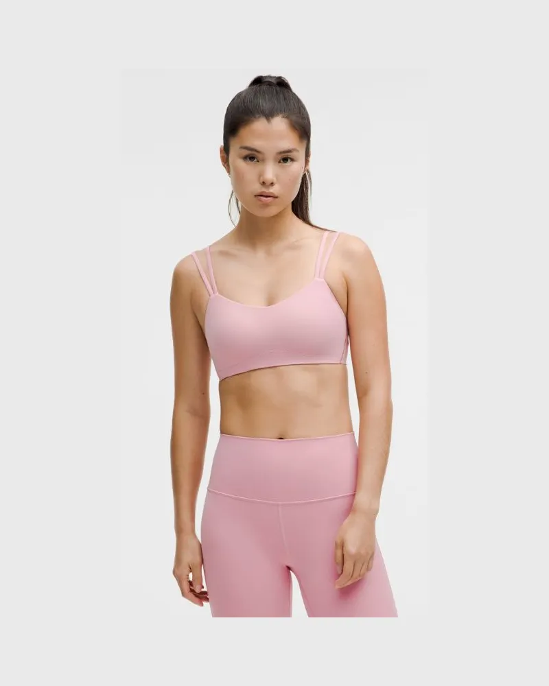 LULULEMON Like a Cloud BH Leichter Halt B/C Cups für Frauen – Größe in Pink Tide Pink