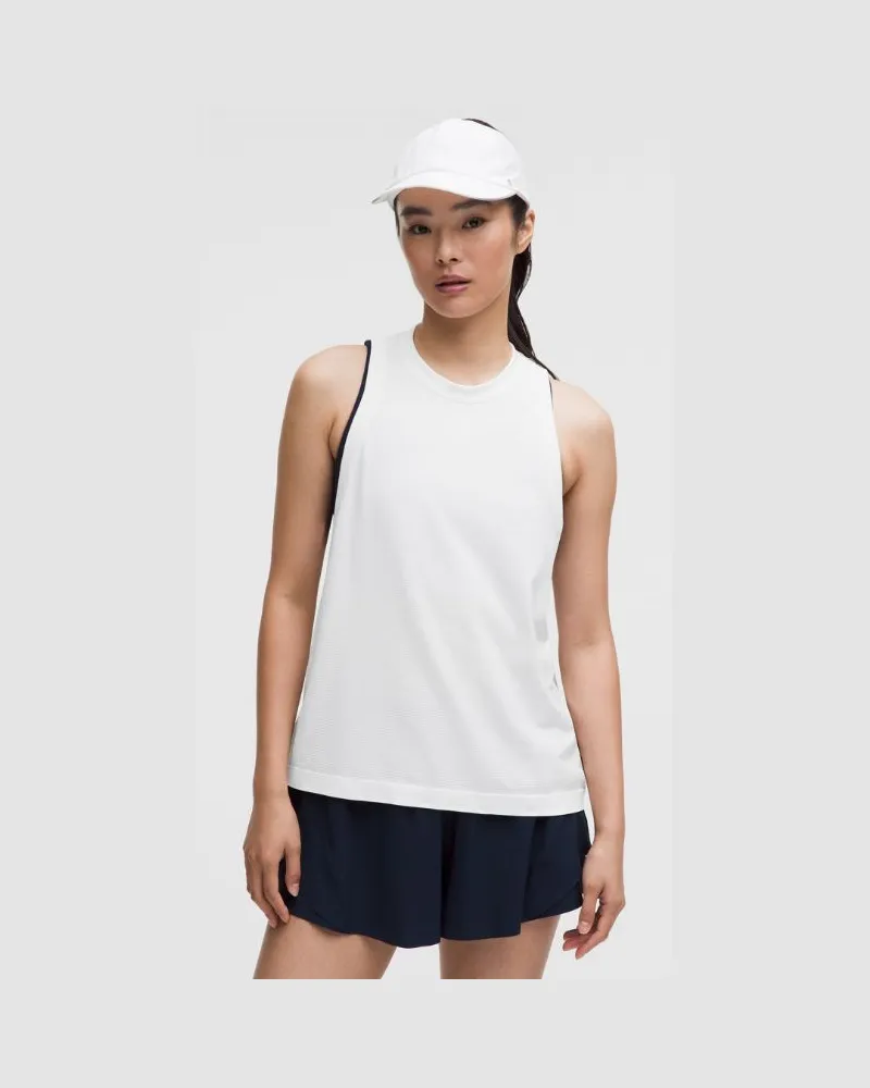 LULULEMON Swiftly Relaxed Tanktop e Passform für Frauen – Größe in White White