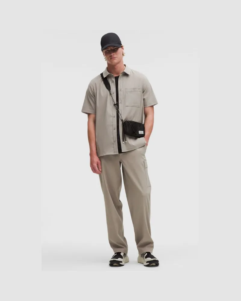 LULULEMON Cargo-Hose aus -Stoff Normale Länge für Männer – Khaki – Größe Warm