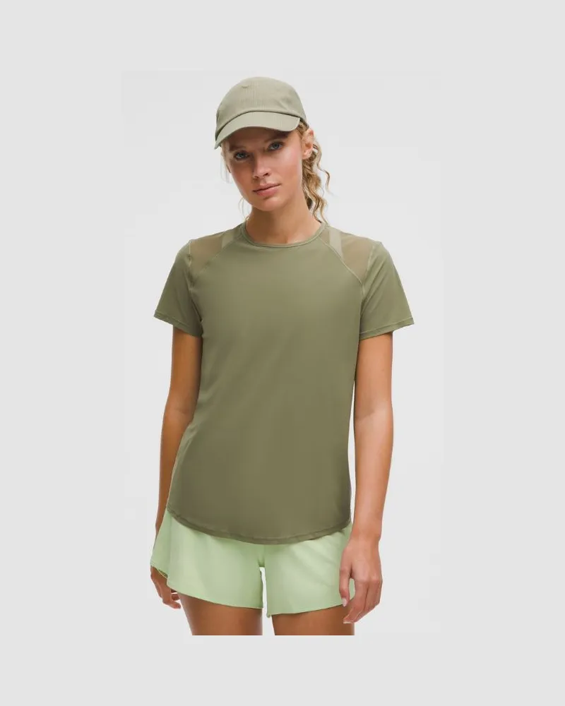LULULEMON Sculpt Kurzarmshirt für Frauen – Größe in Bay Leaf Bay