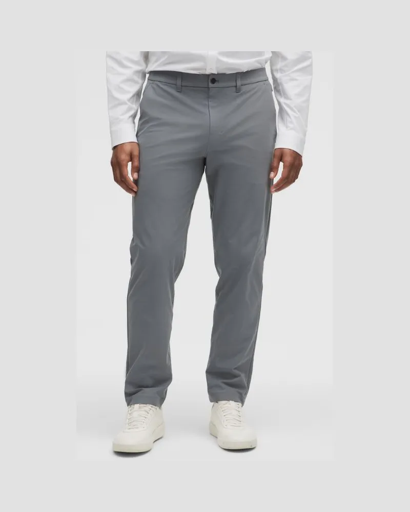 LULULEMON ABC Chinohose im Classic Fit Warpstreme für Männer – 81 cm – Größe in Solar Grey Solar