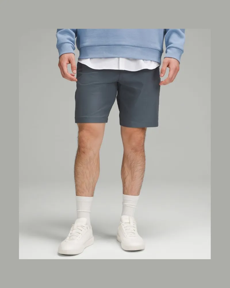 LULULEMON ABC Shorts im Classic Fit Warpstreme für Männer – 23 cm – Größe in Oil Grey Oil