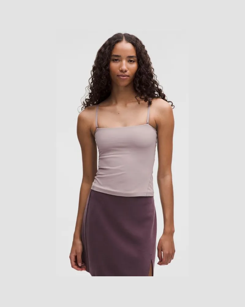 LULULEMON Align Wandelbares Tube-Top für Frauen – Größe in Mauve Grey Mauve