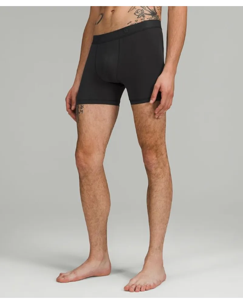 LULULEMON Always In Motion Boxershorts 3er-Pack Black