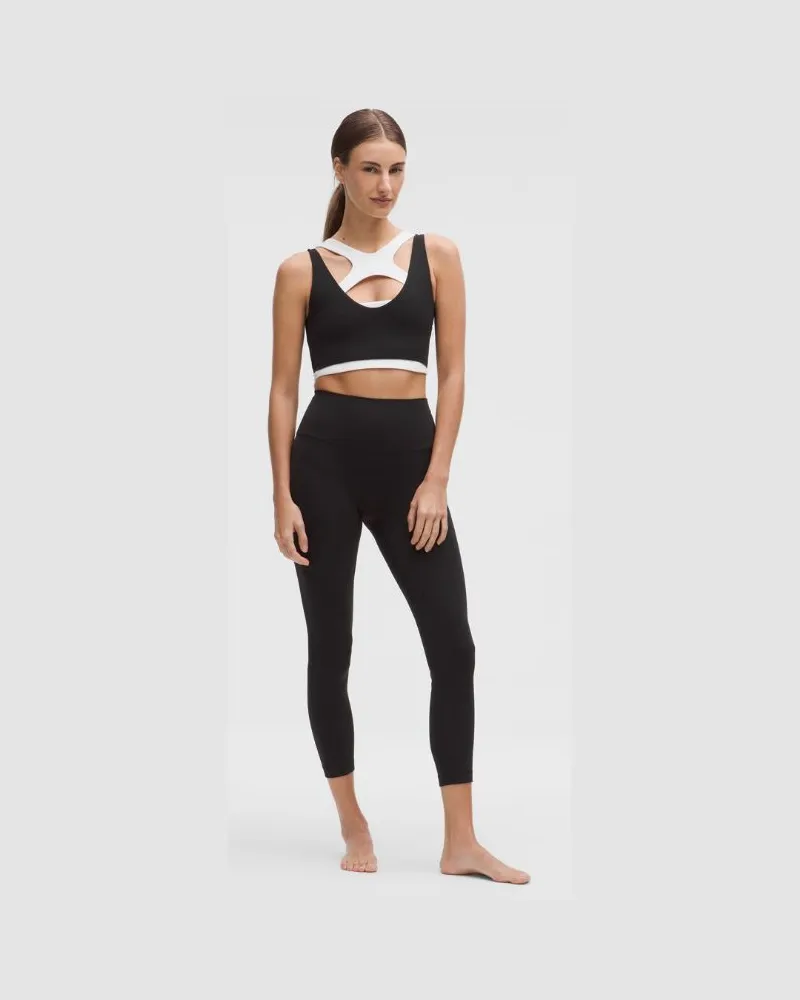 LULULEMON Align No Line Hose mit hohem Bund für Frauen – 64 cm – Größe in Black Black