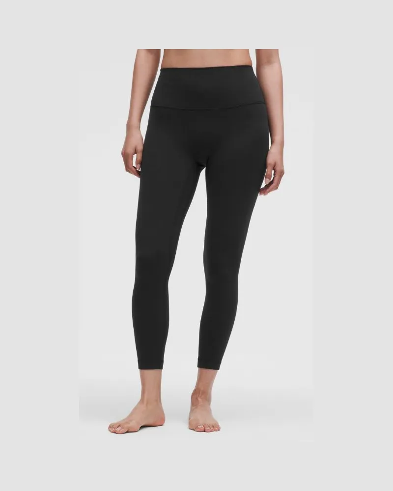 LULULEMON Align No Line Hose mit hohem Bund für Frauen – 64 cm – Größe in Black Black