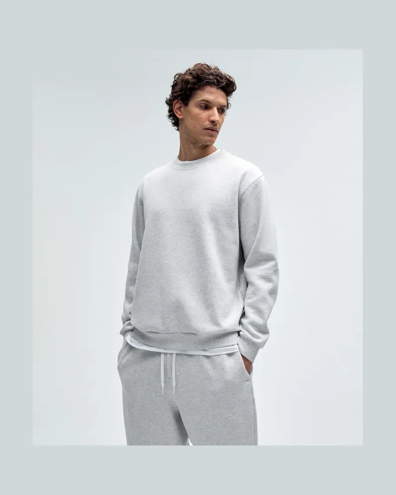 LULULEMON Steady State Pullover mit Rundhalsausschnitt Heathered