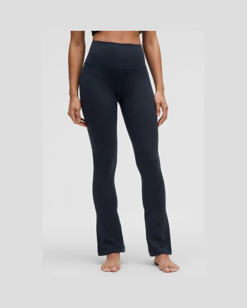 LULULEMON Align Hose mit hohem Bund und leicht ausgestelltem Bein für Frauen – 81 cm – Größe in True Navy True