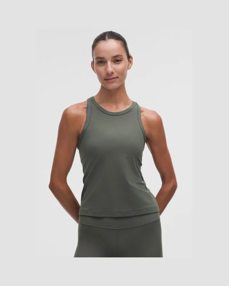 LULULEMON Align Racerback-Tanktop in Taillenlänge für Frauen – Größe in Palm Deco Palm