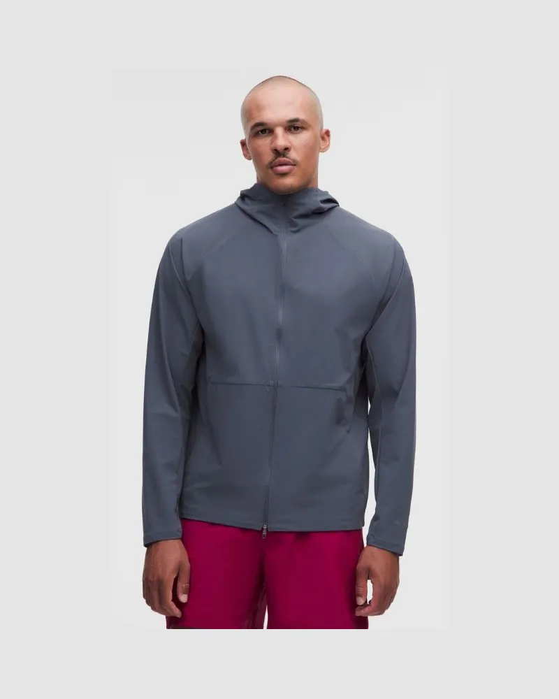 LULULEMON Pace Breaker Jacke für Männer – Größe in Dusty Diamond Dusty