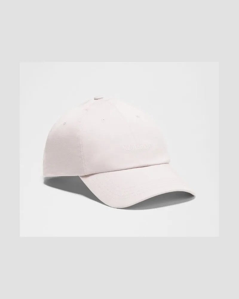 LULULEMON Klassische Baseballkappe Logo – Größe in Icy Taupe/White Icy