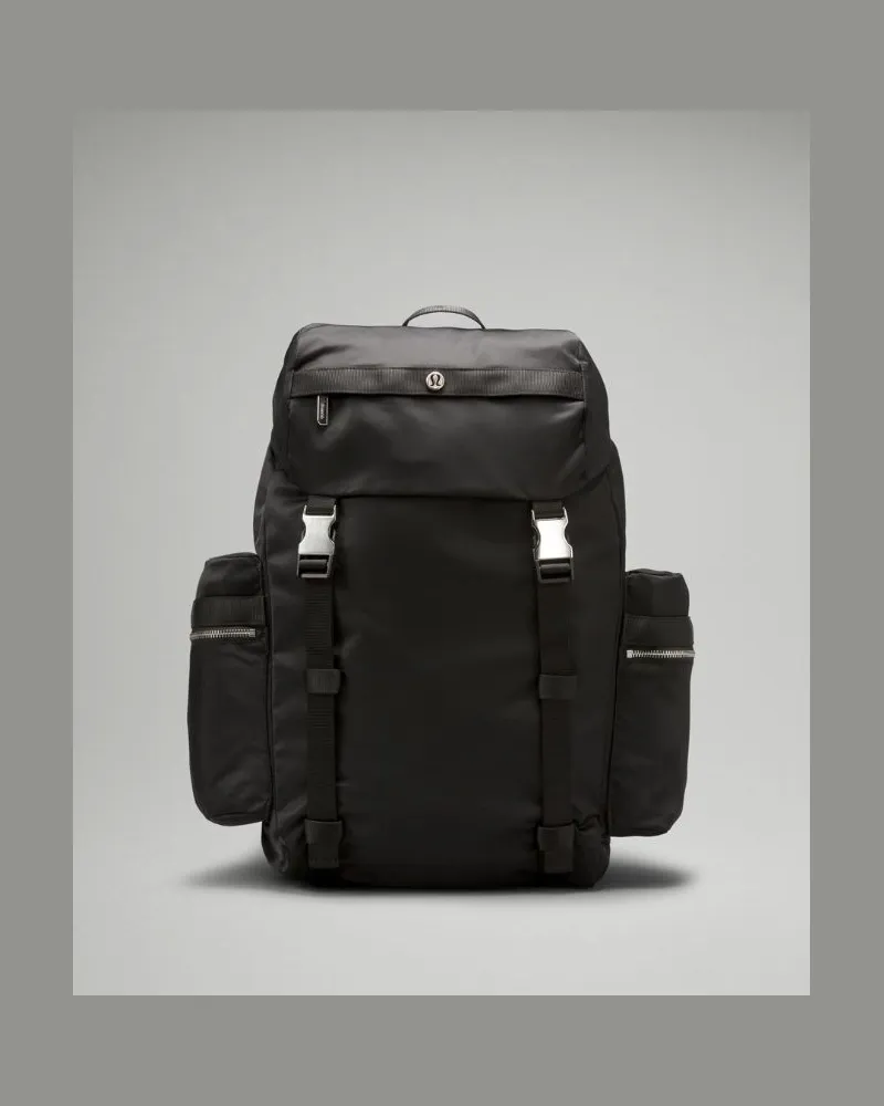 LULULEMON Wunderlust Rucksack 25 L – Größe in Black/Silver Black