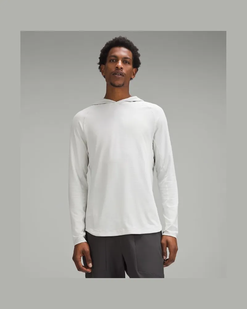 LULULEMON License to Train Hoodie für Männer – Größe in Vapor Vapor