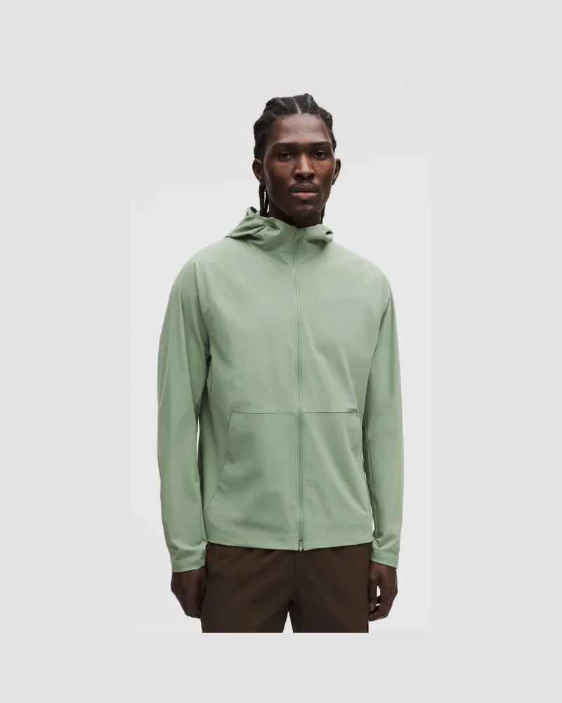 LULULEMON Pace Breaker Jacke für Männer – Größe in Willow Green Willow