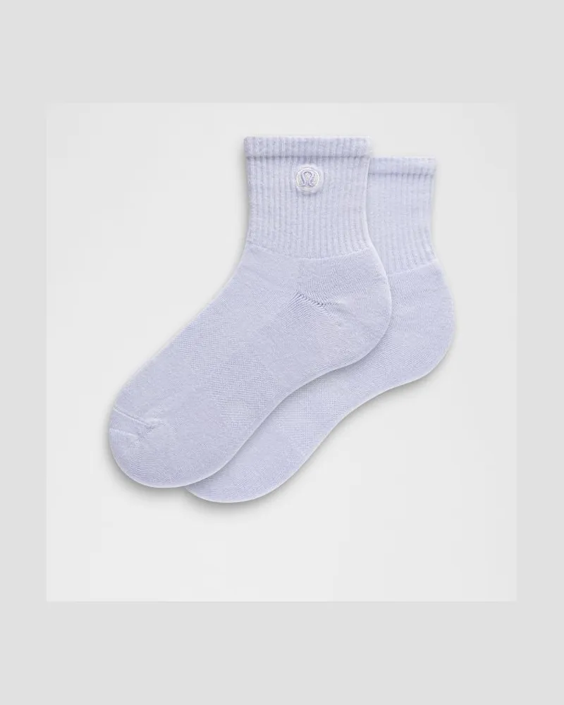LULULEMON Daily Essential Knöchelhohe Socken Unisex – Größe in Serene Blue Serene
