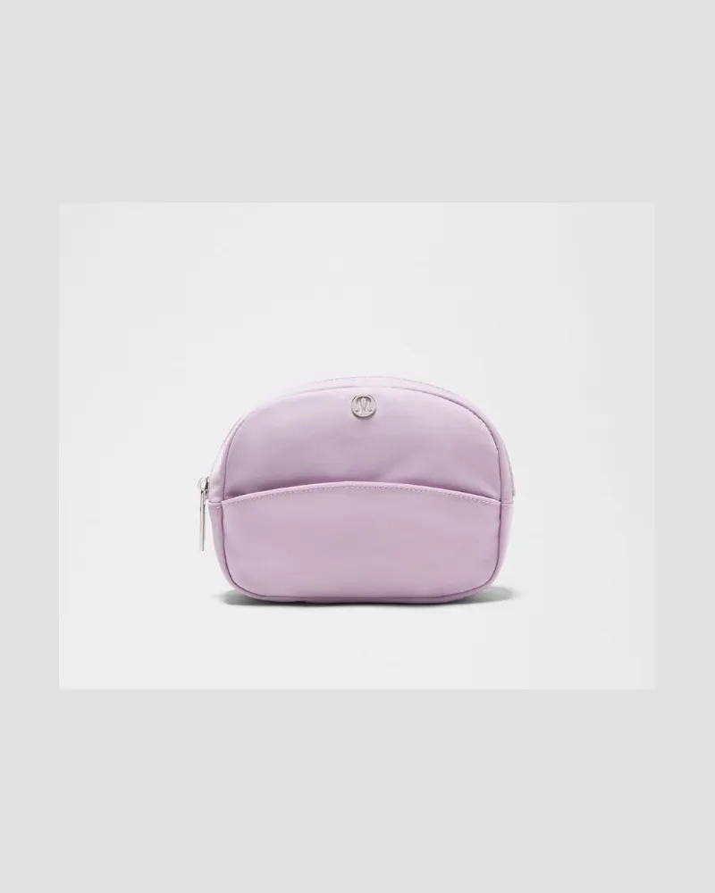 LULULEMON City Essentials Beutel Mini Größe in Lilac Play/Silver Lilac