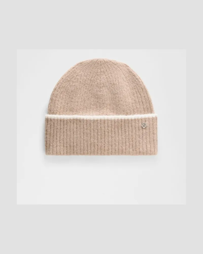 LULULEMON Mütze aus Alpakawollgemisch in Crepe/Light Ivory Crepe