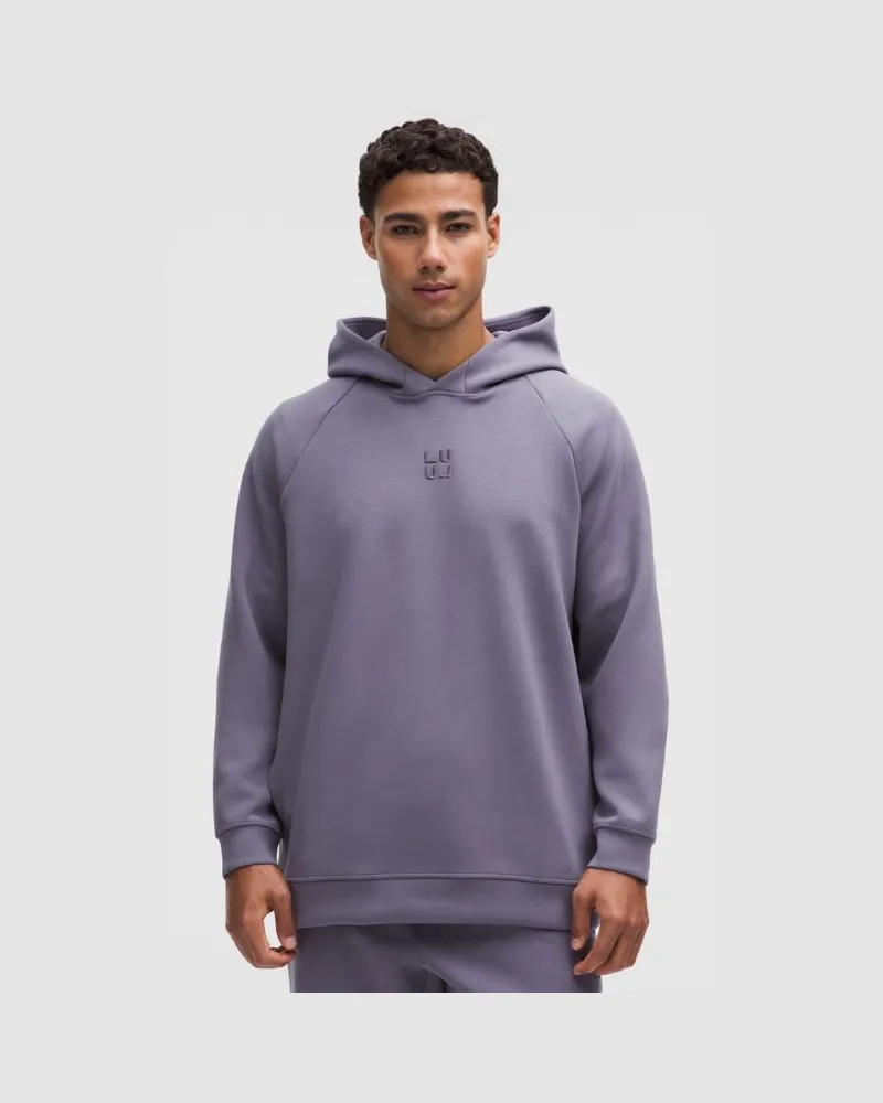 LULULEMON Smooth Spacer Hoodie Stack für Männer – Größe in Grape Mist Grape