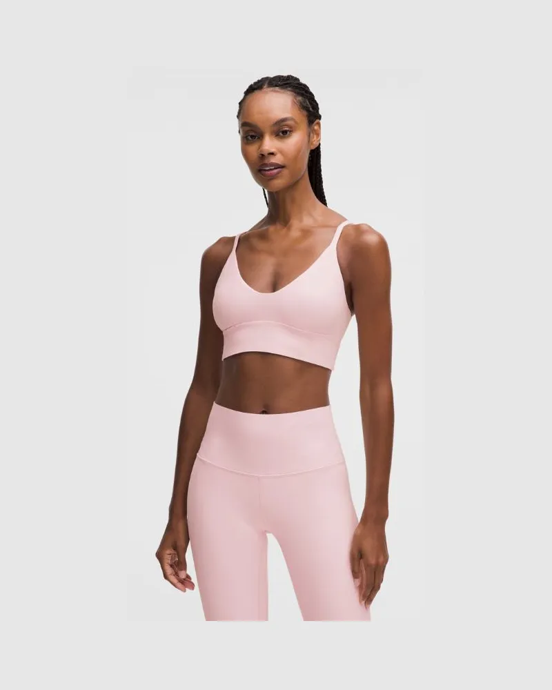 LULULEMON Focuser BH mit U-Ausschnitt Leichter Halt für A/B-Cups für Frauen – Größe in Blissful Pink Blissful