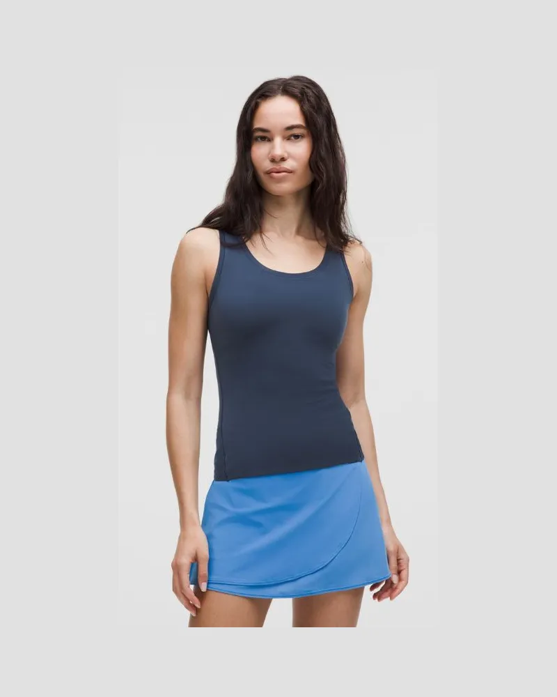LULULEMON Wundermost Tanktop mit U-Ausschnitt aus supersoftem Nulu für Frauen – Größe in Club Blue Club