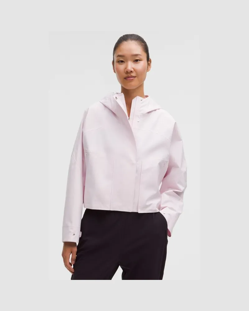LULULEMON Rain Chaser Jacke für Frauen – Größe in Blissful Pink Blissful