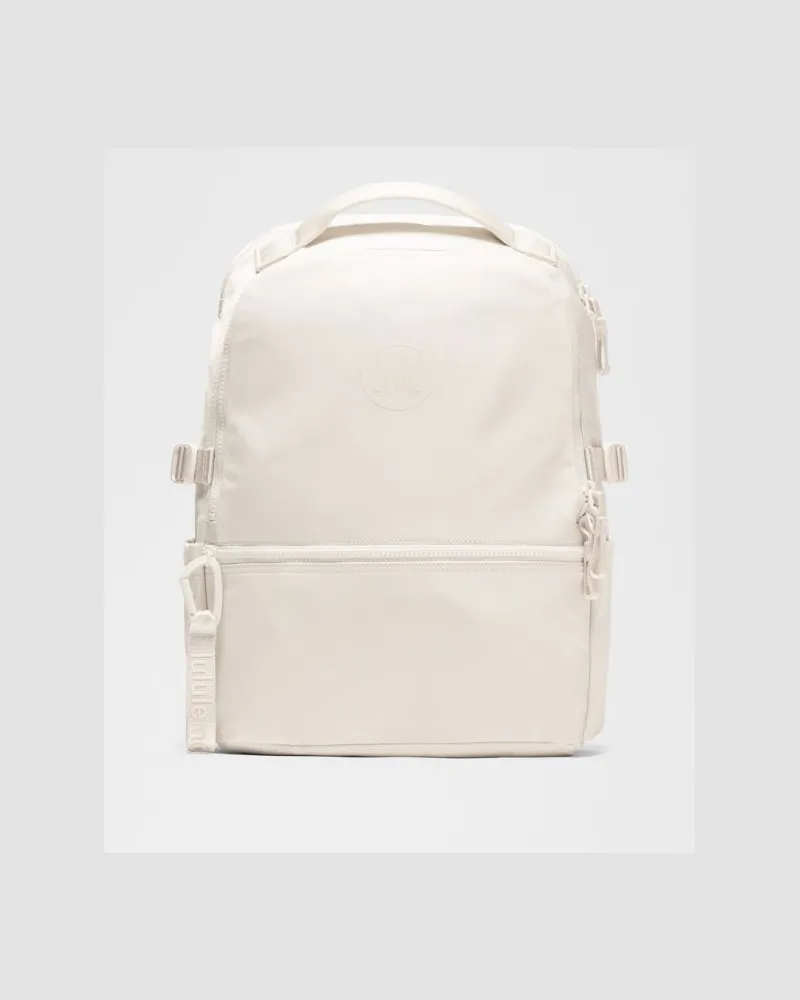 LULULEMON New Crew Rucksack 22 l – Größe in Light Ivory/Wacky Khaki Light