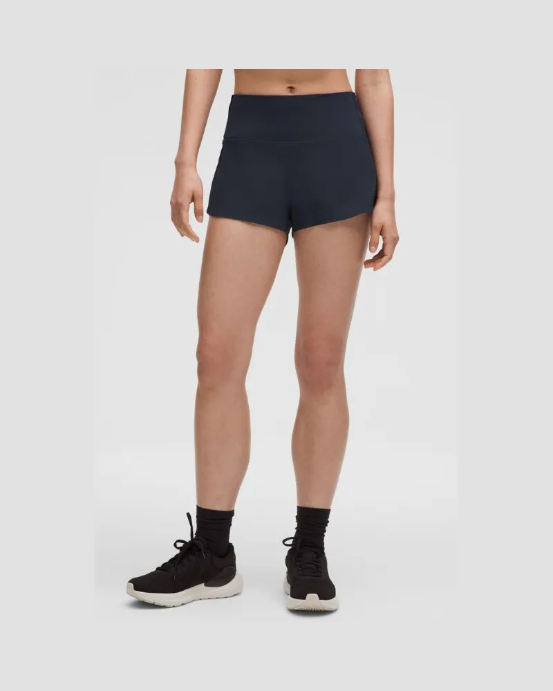 LULULEMON Speed Up Shorts HB Gefüttert für Frauen – 6,3 cm – Größe in True Navy True