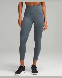 LULULEMON Wunder Train Leggings mit hohem Bund und Taschen Oil