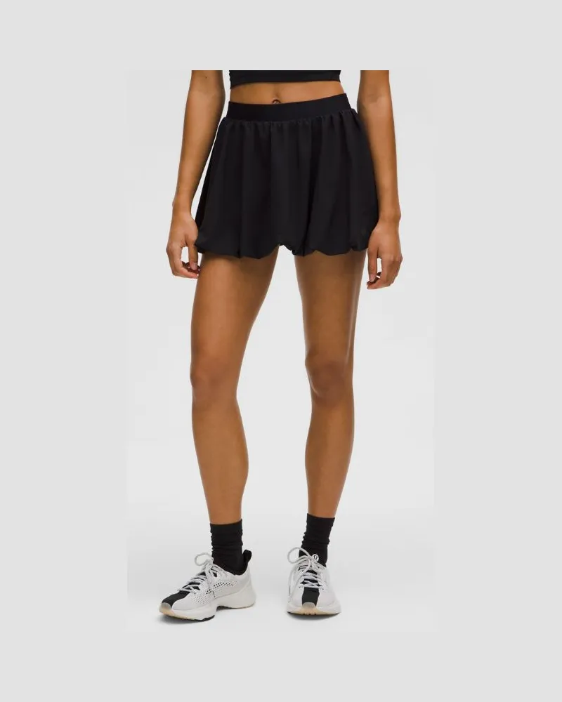 LULULEMON Rock mit Bubble-Saum und hohem Bund für Frauen – Größe in Black Black