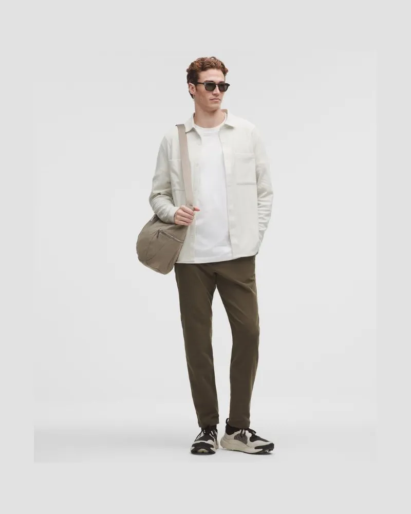 LULULEMON ABC Chinohose im Slim Fit Cord für Männer – 81 cm – Größe in Olive Brown Olive