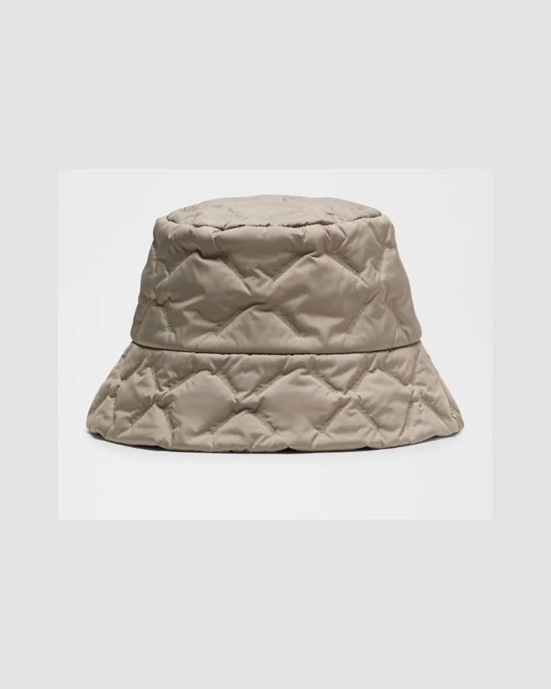 LULULEMON Quilted -Lined Bucket Hat – Khaki – Größe Warm