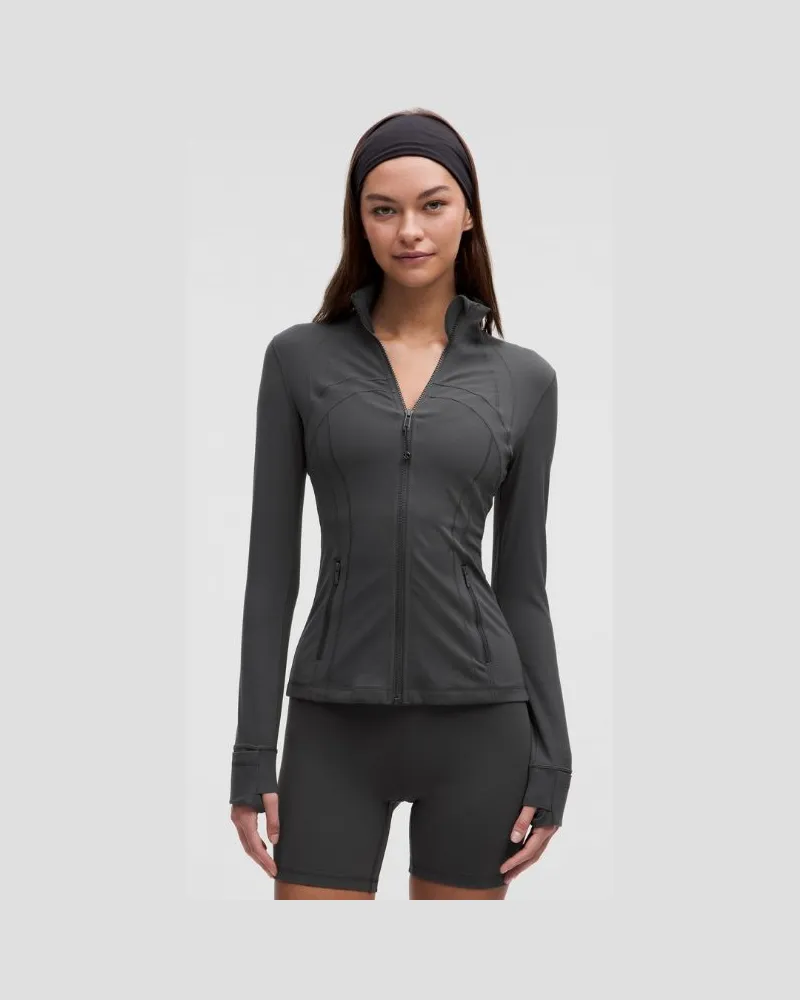 LULULEMON Define Jacke Nulu für Frauen – Größe in Graphite Grey Graphite