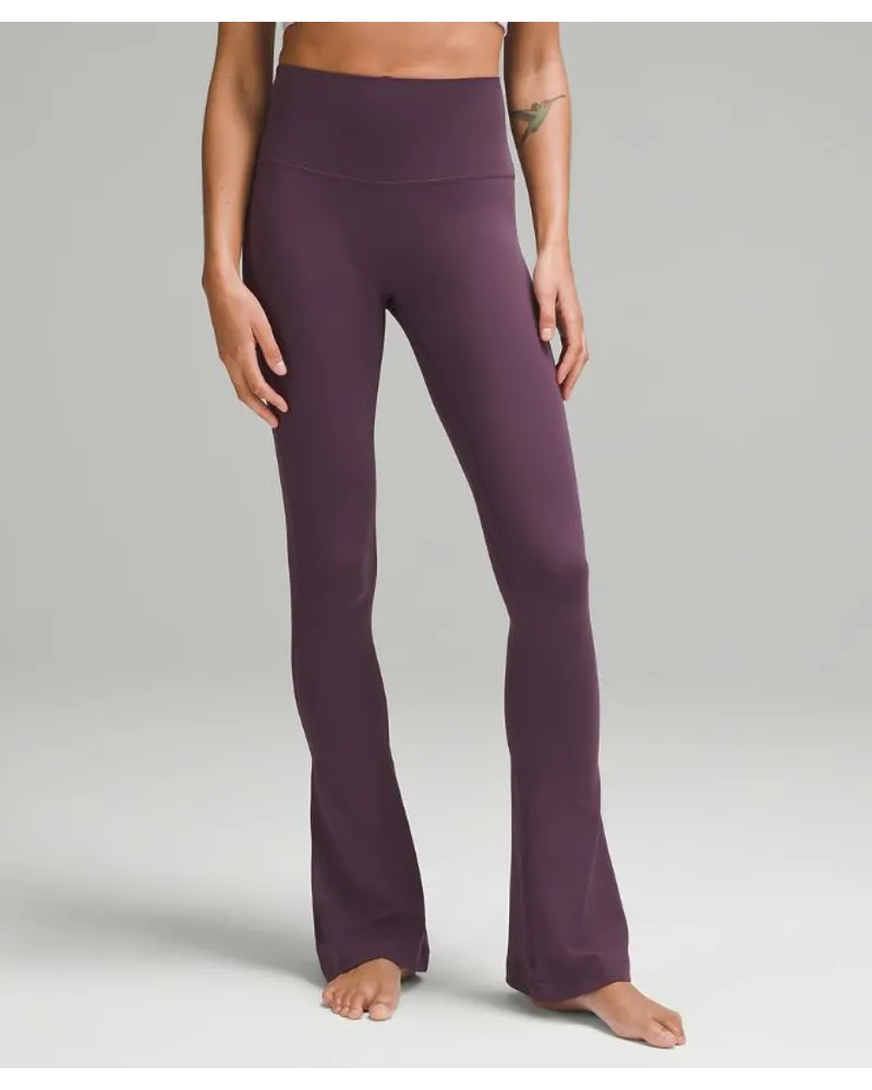 LULULEMON Align Hose mit hohem Bund und leicht ausgestelltem Bein Grape