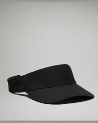 LULULEMON Vielseitige Visor-Kappe mit abnehmbarem Schweißband Black