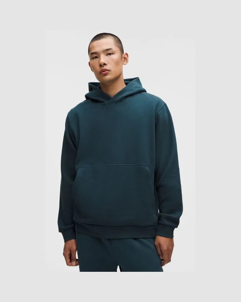LULULEMON Steady State Hoodie für Männer – Größe in Indochine Blue Indochine