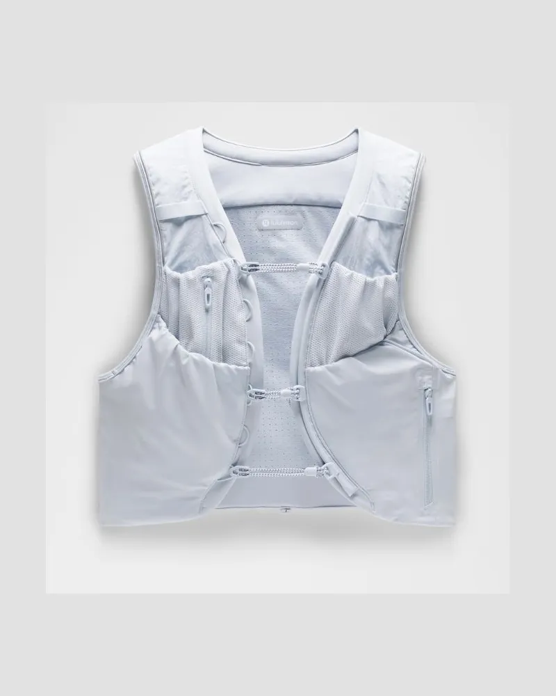LULULEMON Fast and Free Trailrunning-Weste – Größe in Starch Blue Starch