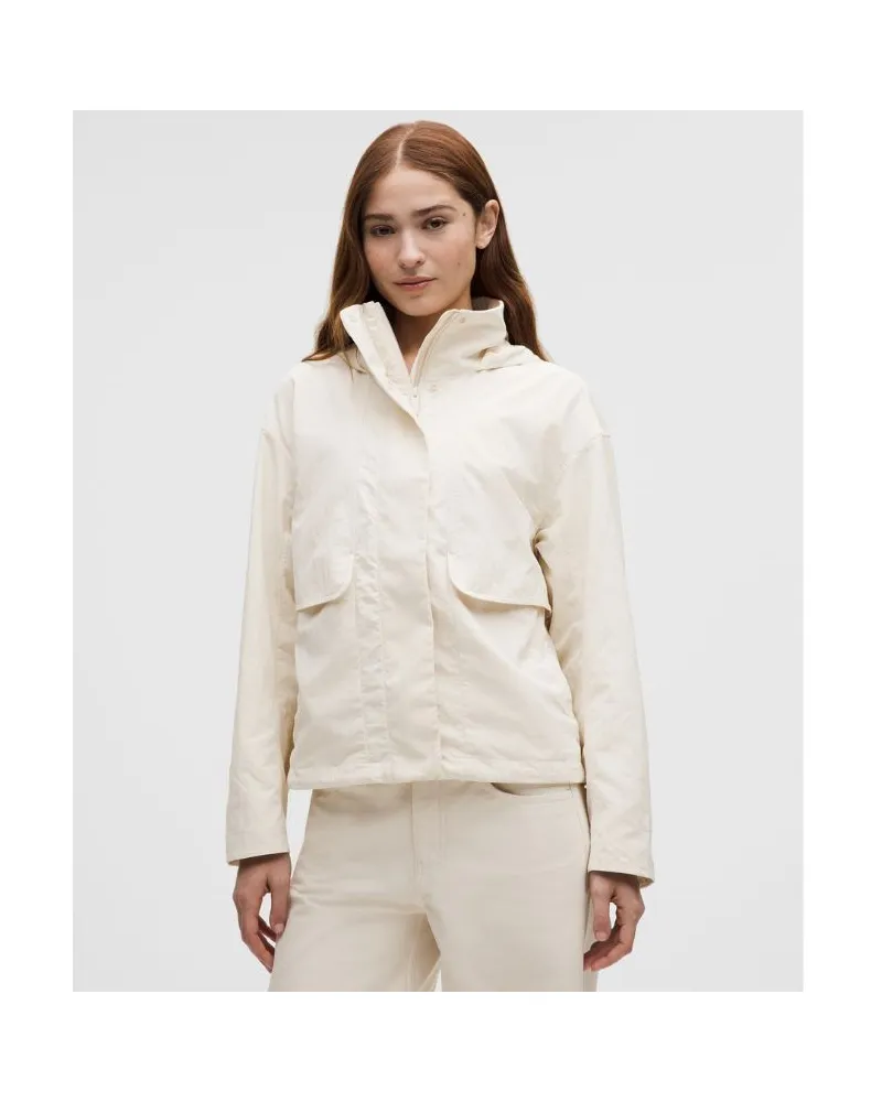 LULULEMON Always Effortless Jacke Evolve für Frauen – Größe in Light Ivory Light