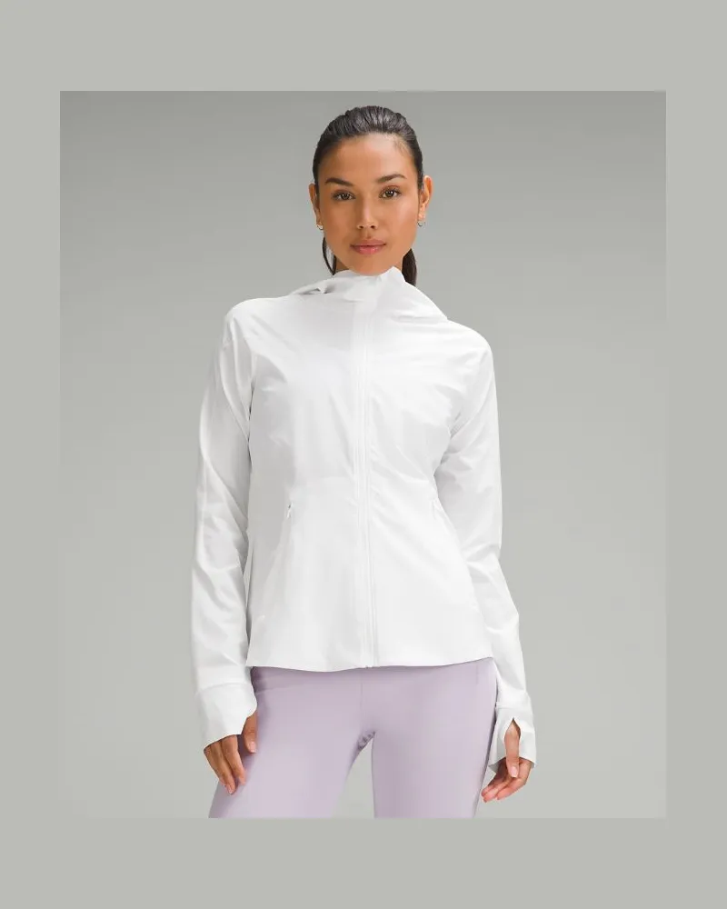 LULULEMON Mist Over Windbreaker für Frauen – Größe in White White