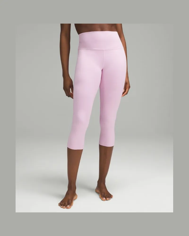 LULULEMON Align Crop Leggings mit hohem Bund für Frauen – 53,3 cm – Größe in Vitapink Vitapink
