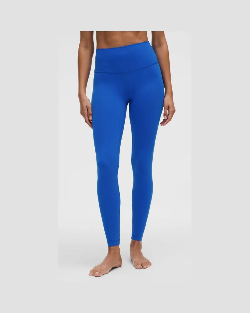 LULULEMON Align Leggings mit hohem Bund für Frauen – 71 cm – Neon – Größe Cerulean