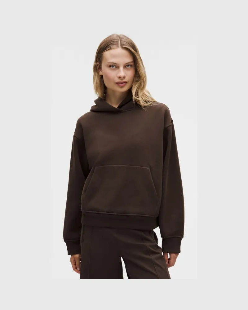 LULULEMON Women's Steady State Oversized Hoodie – Größe in Walnut Crunch Walnut