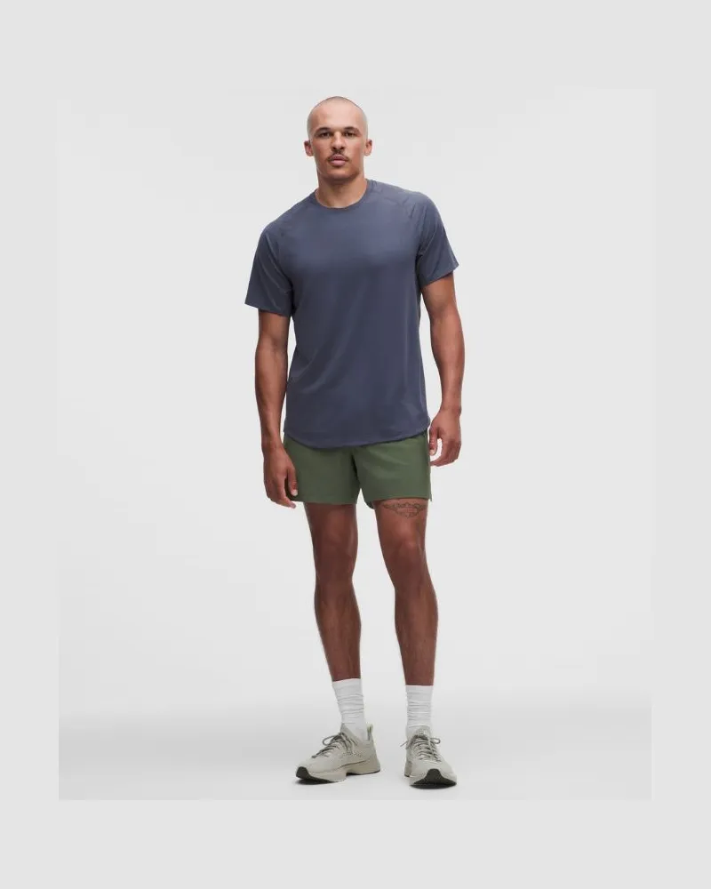 LULULEMON Zeroed In Shorts ohne Liner für Männer – 13 cm – Größe in Sassy Sage Sassy