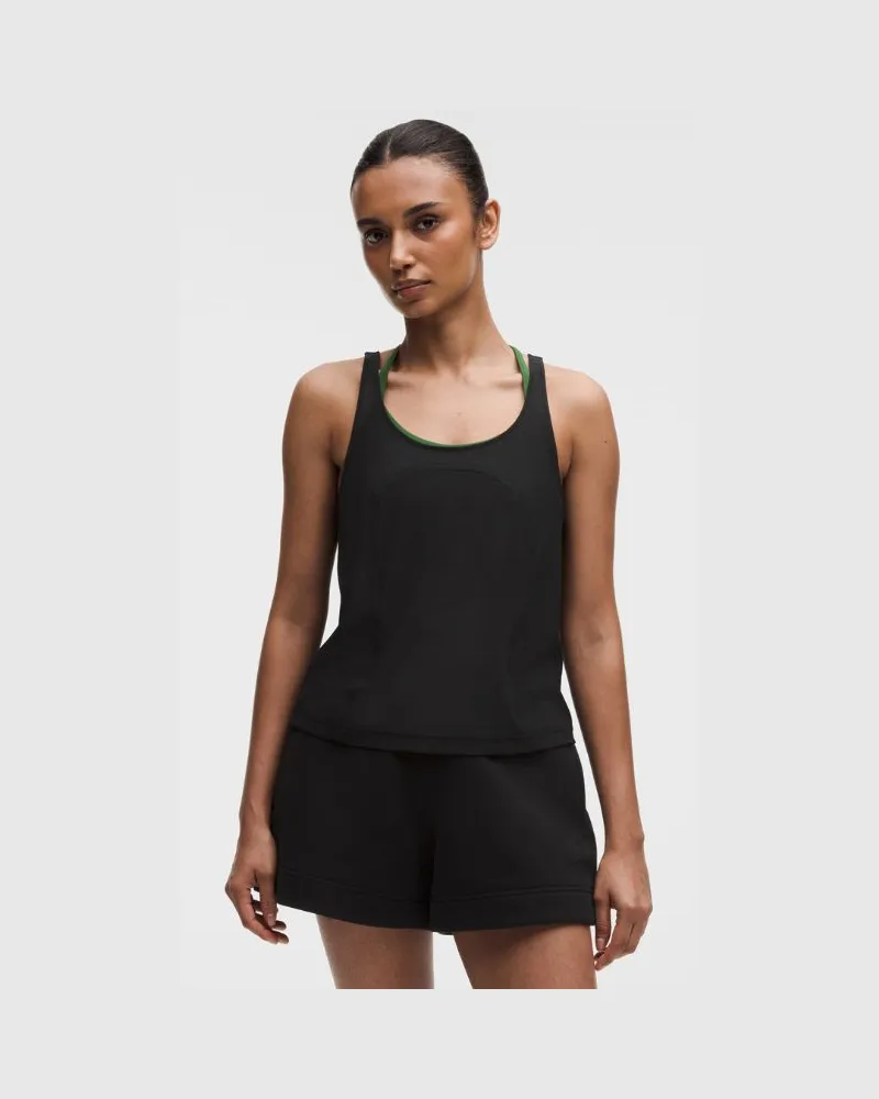 LULULEMON Dehnbares -Tanktop im Relaxed Fit für Frauen – Größe in Schwarz Schwarz