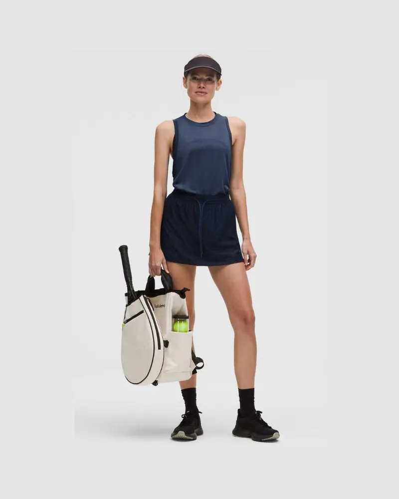 LULULEMON Strukturiertes -Tennistanktop Mittlerer Halt für B/C-Cups für Frauen – Größe in Club Blue Club