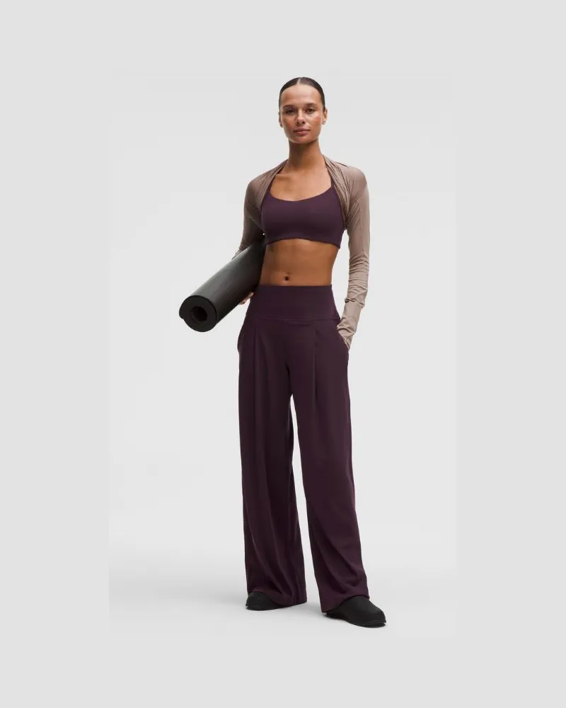 LULULEMON Align Palazzo-Hose Normale Länge für Frauen – Größe in Black Plum Black