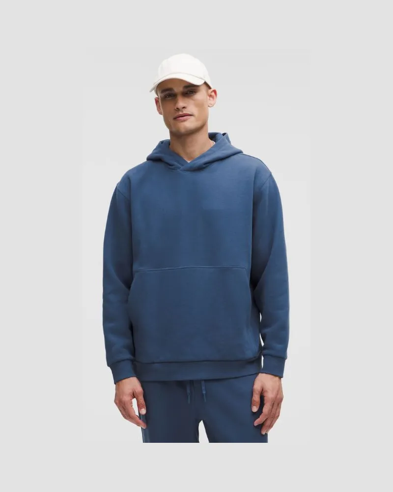 LULULEMON Steady State Hoodie für Männer – Größe in Blue Twill Blue